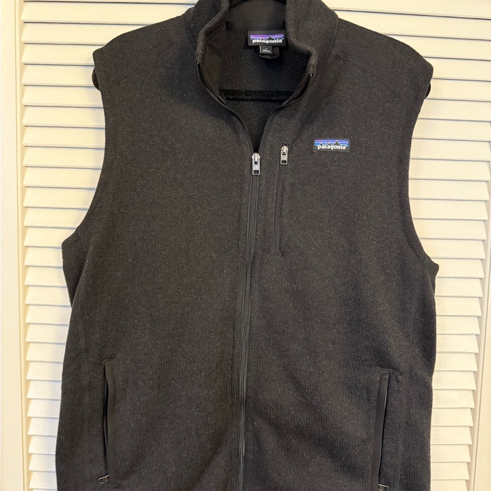 Patagonia Black Fleece Vest- better sweater